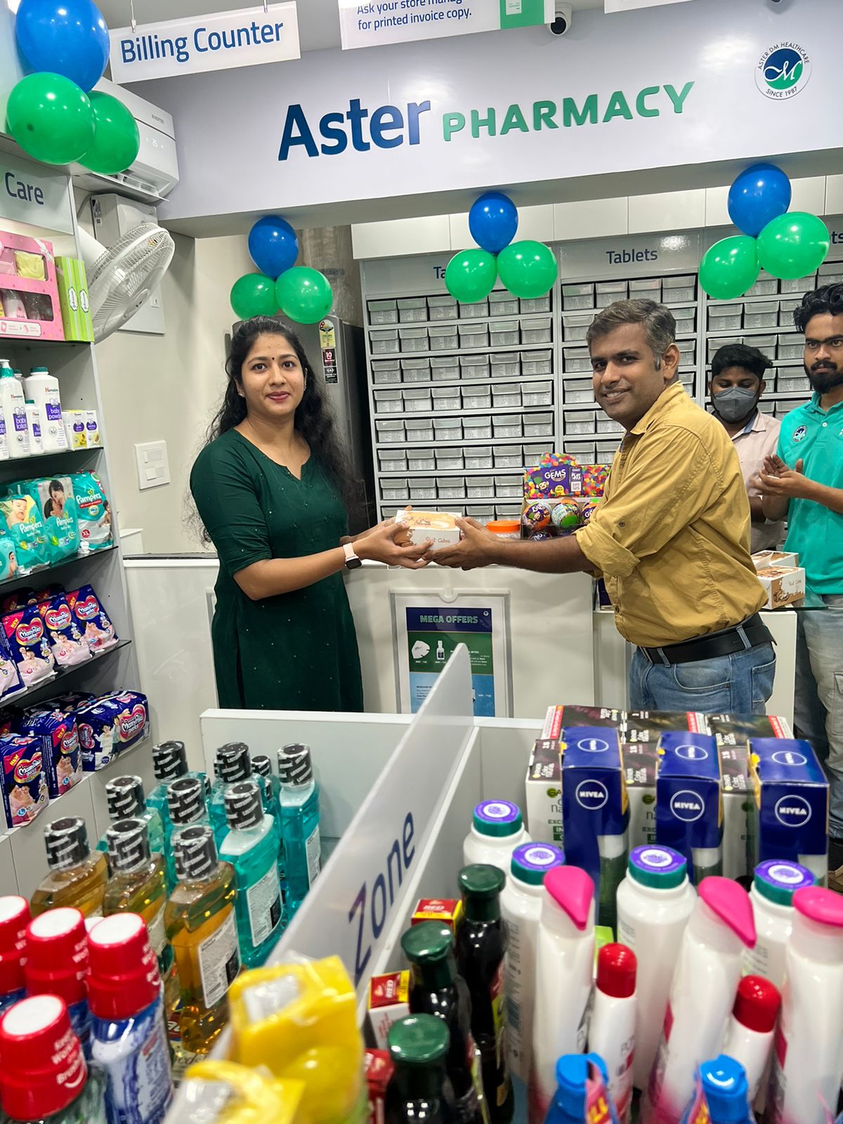 Aster Pharmacy in Ponnurunni East, Cochin