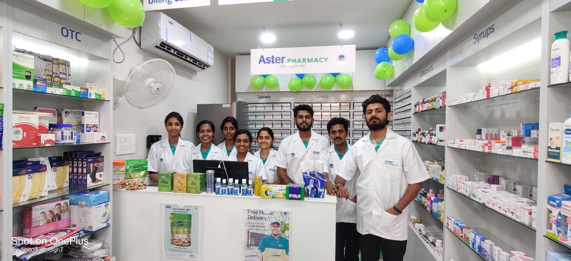 Aster Pharmacy in Kizhakkumpattukara, Thrissur