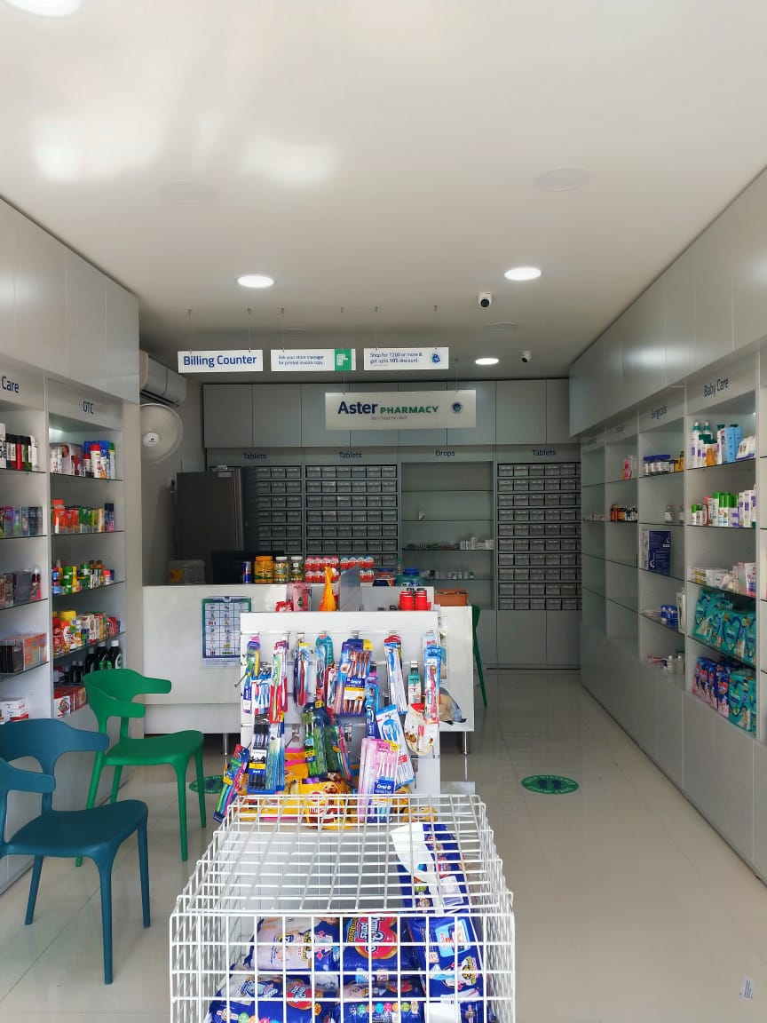 Aster Pharmacy in Vadanappally, Thrissur