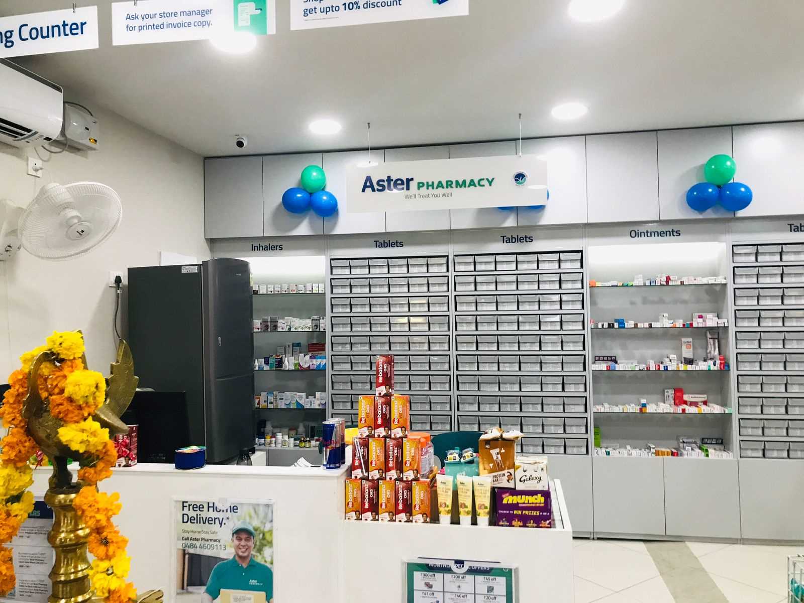 Aster Pharmacy in Thrippunithura, Ernakulam