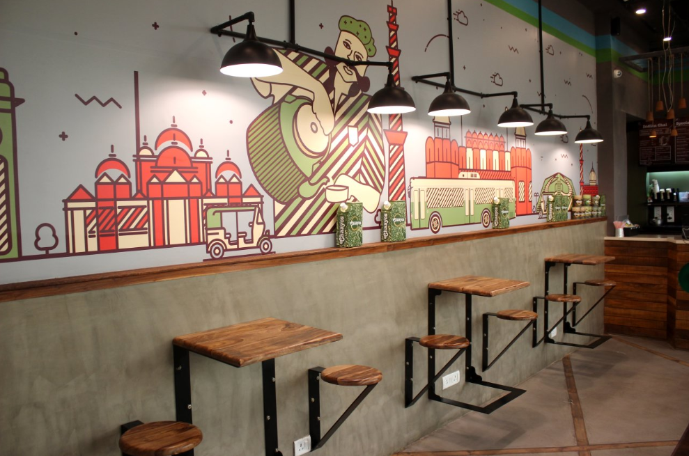 Chaayos Cafe - Nehru Place, Metro Station