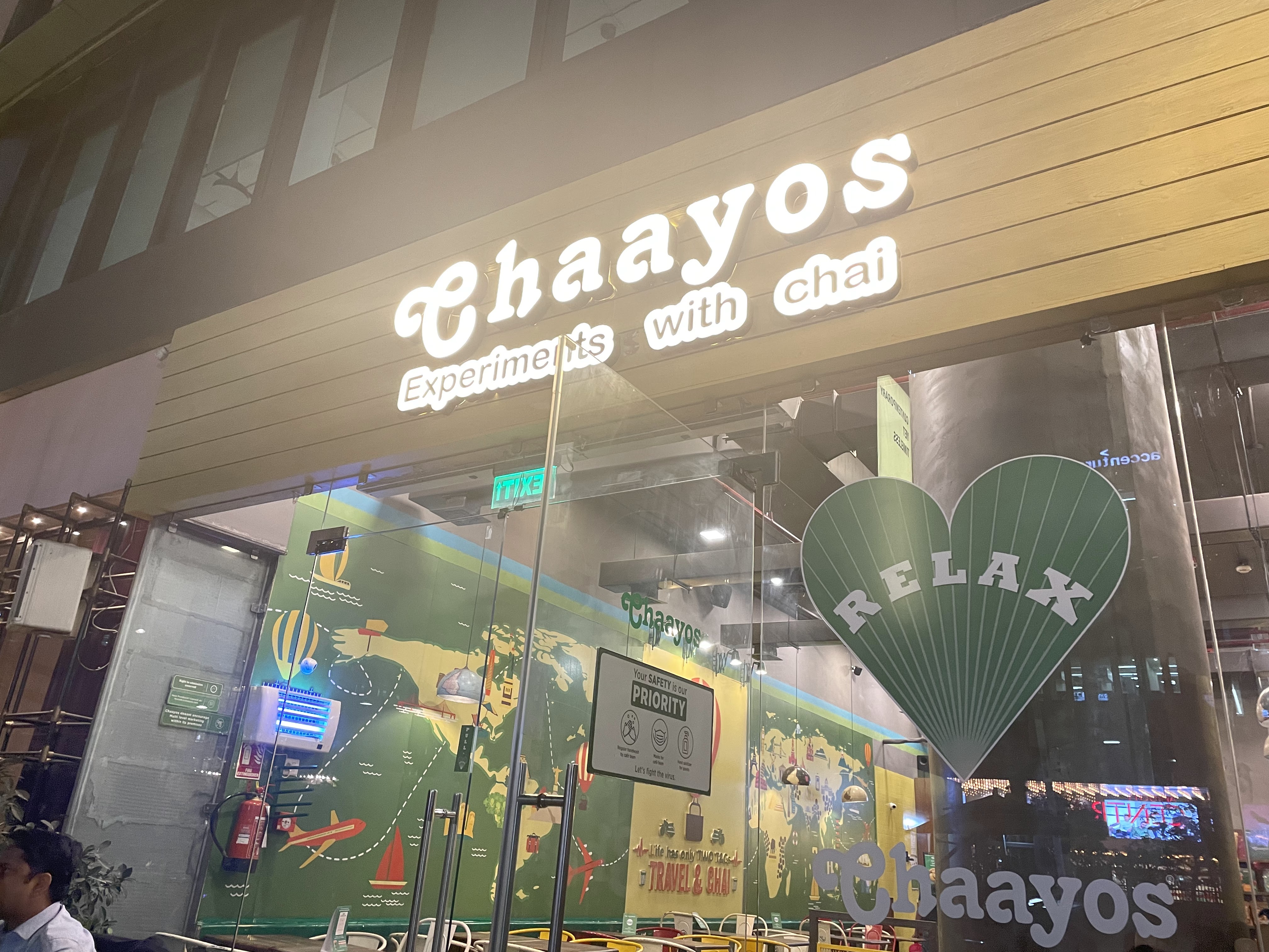 Chaayos Cafe - World Mark 1, Aerocity, Indira Gandhi International Airport