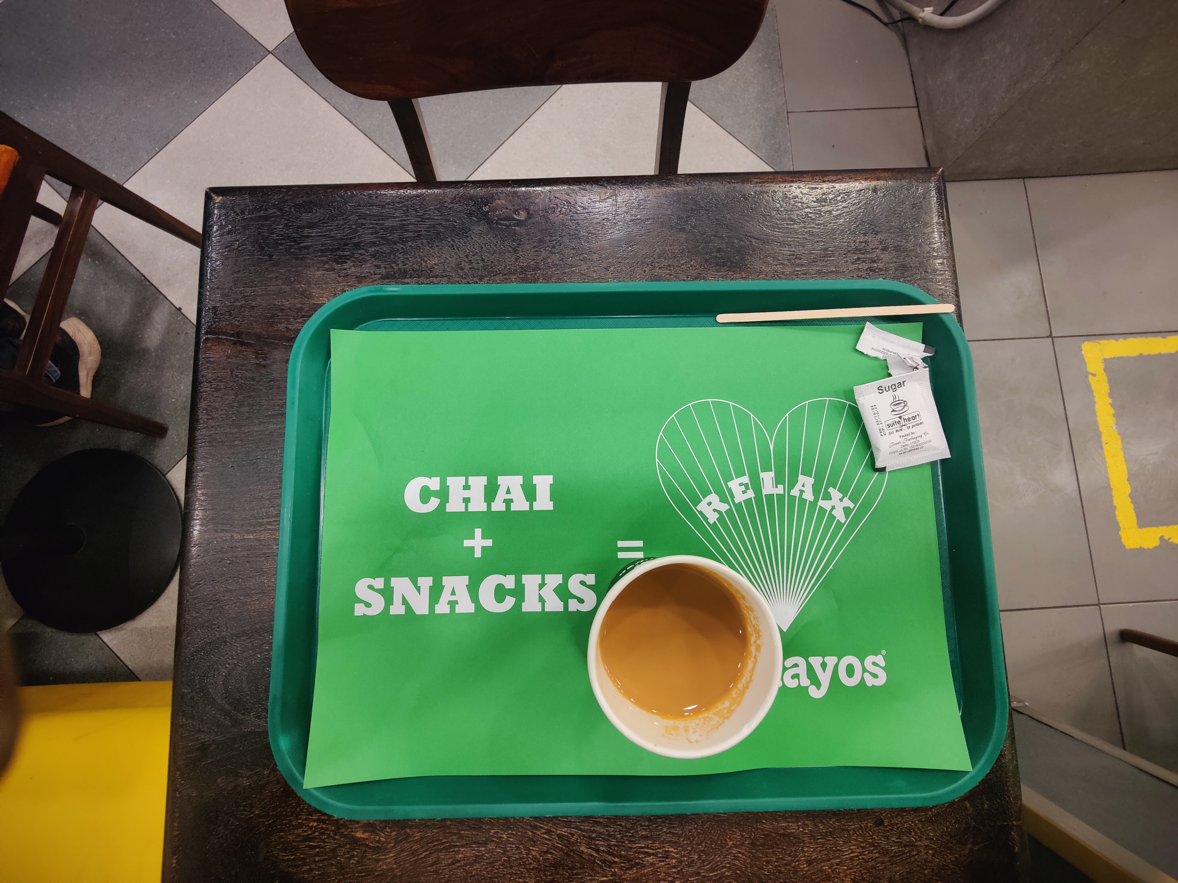 Chaayos Cafe - Green Park, Block S