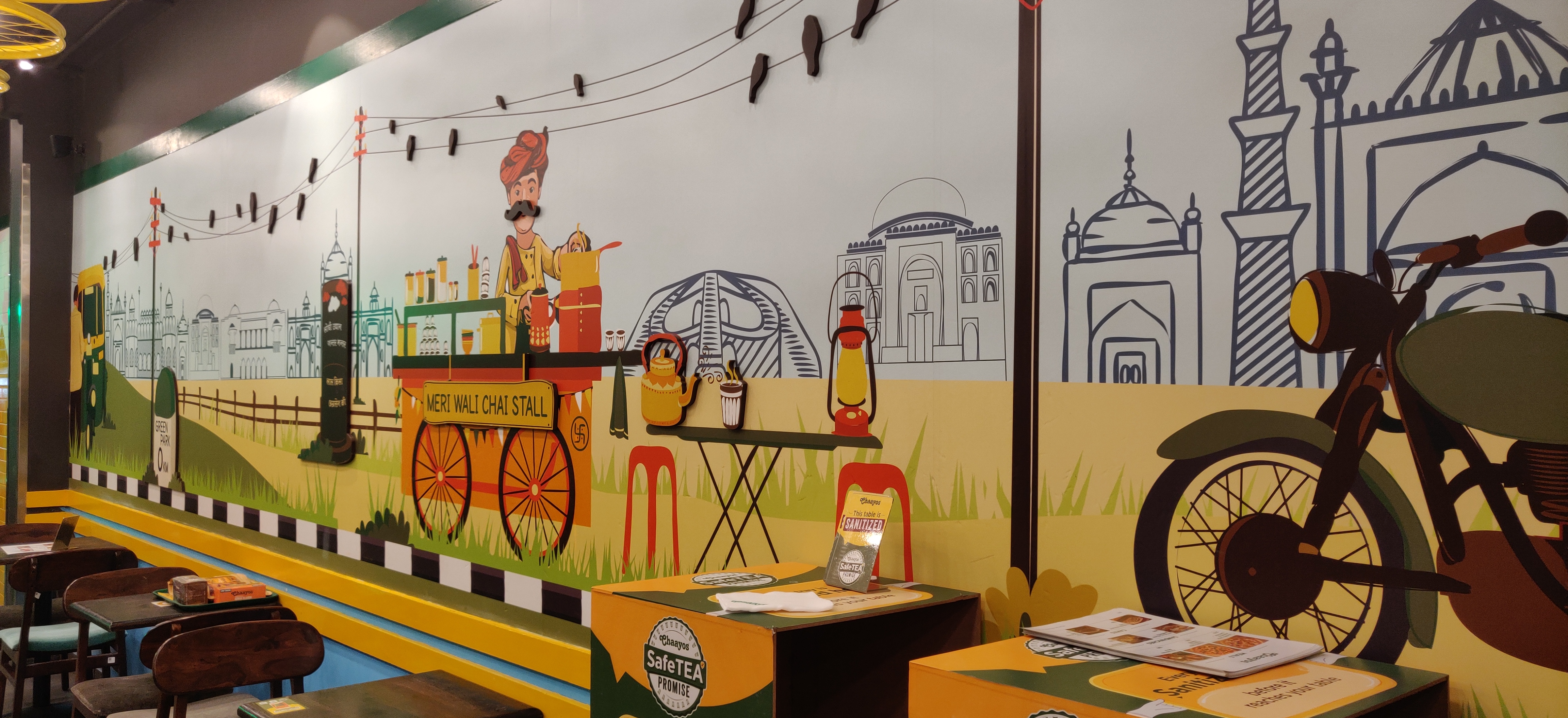 Chaayos Cafe - Green Park, Block S