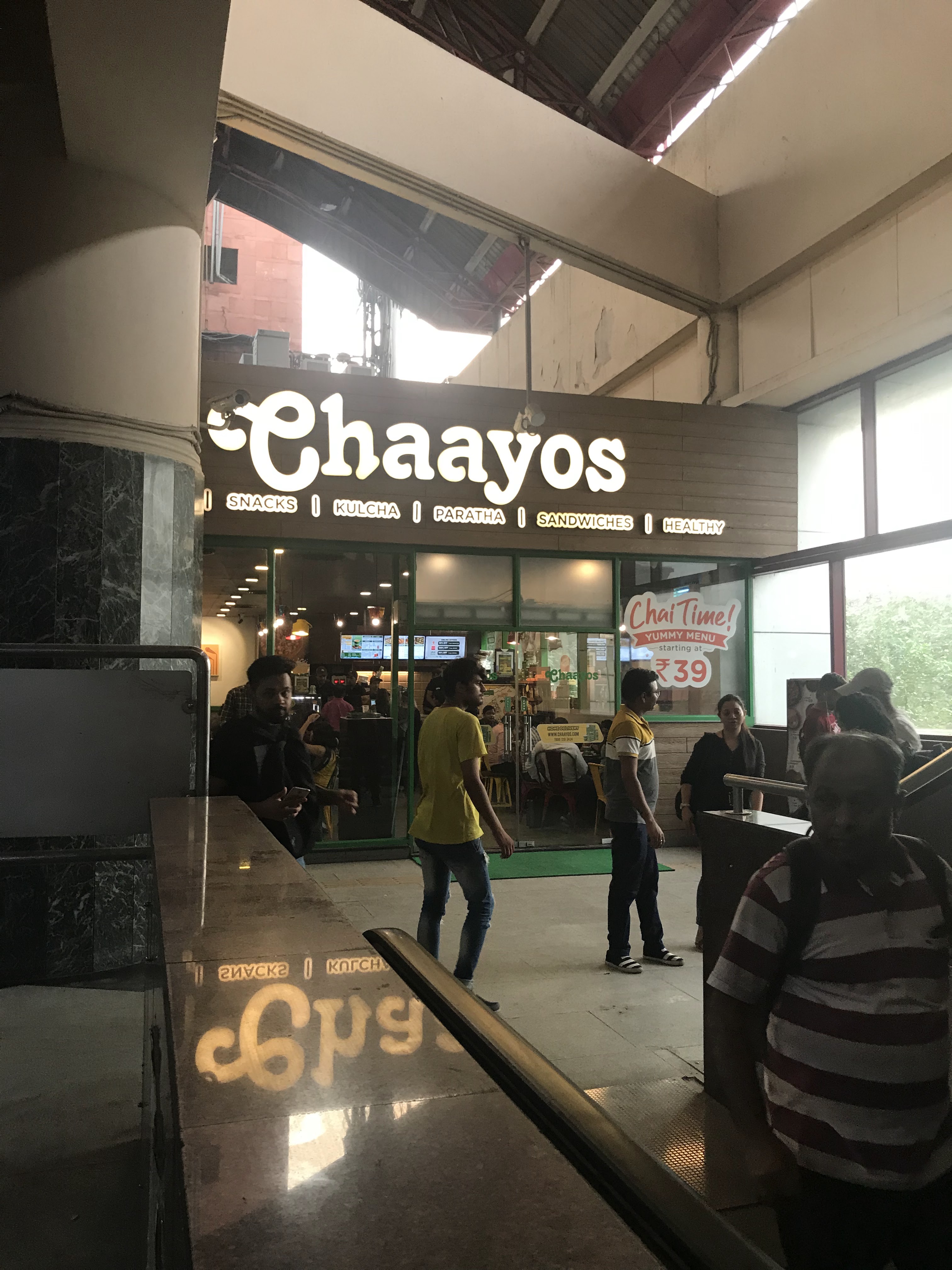 Photos and Videos of Chaayos Cafe at Kashmere Gate Metro, New Delhi