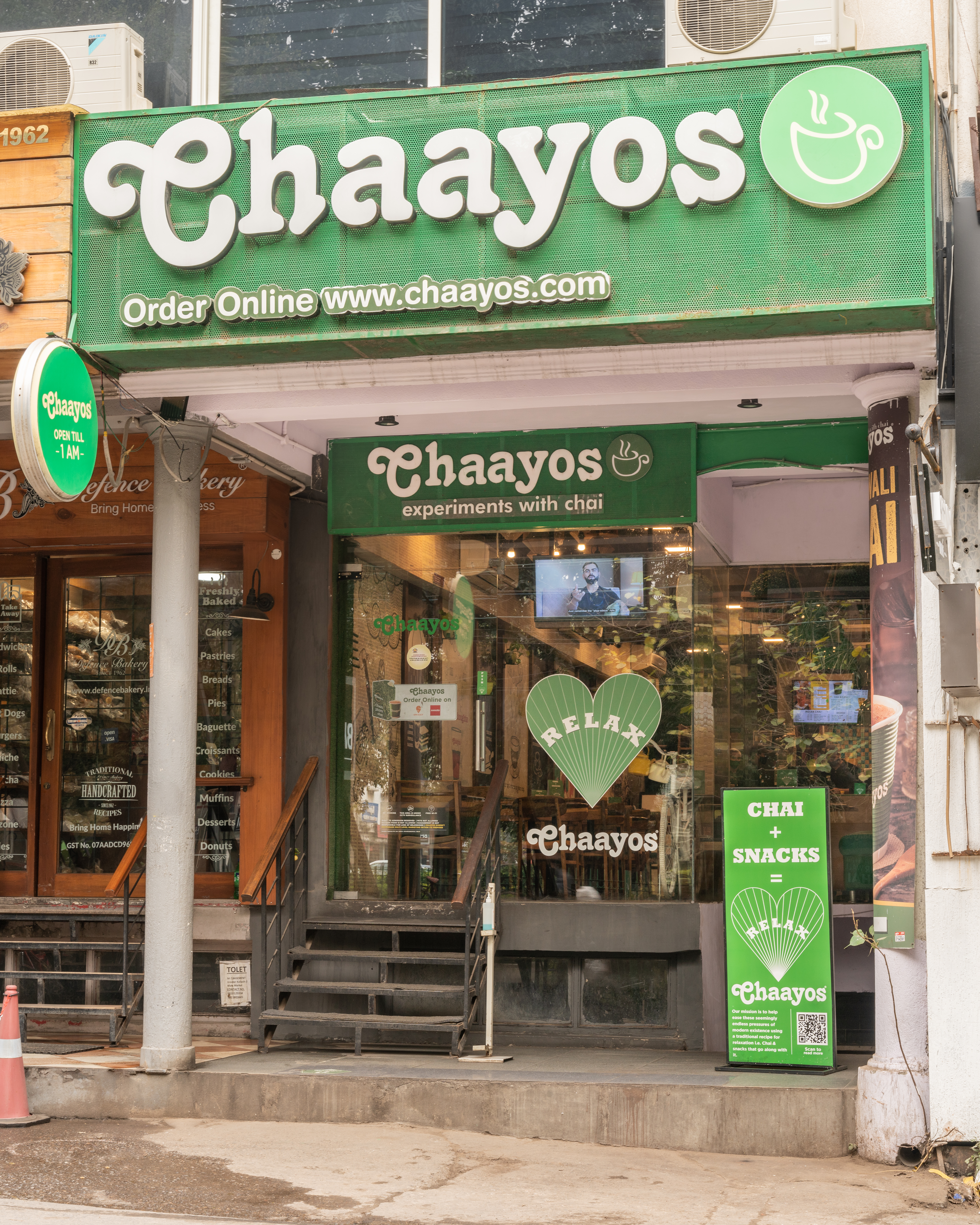 Chaayos Cafe - GK-2 M Block Market, Greater Kailash 2