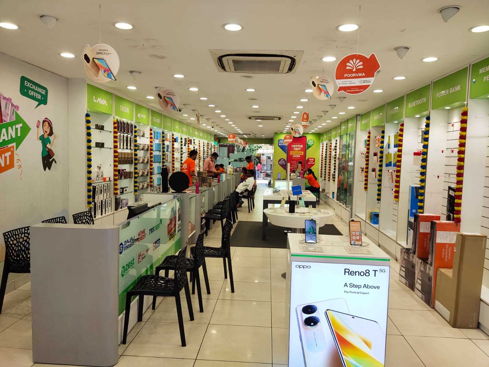 POORVIKA MOBILE in Anna Salai, Puducherry 605001 Service Offered