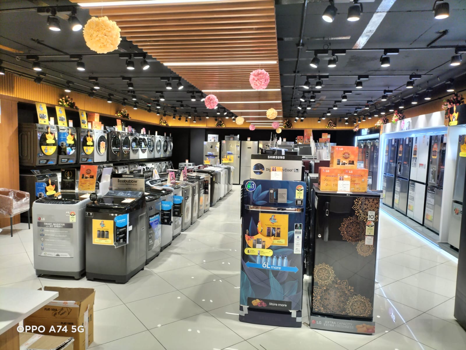 Home appliances showroom