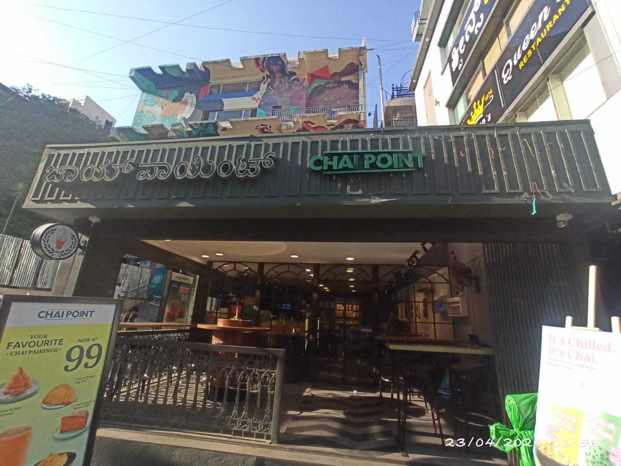 Chai Point - Ashok Nagar, Bengaluru Cafe - Shanthala Nagar, Bengaluru