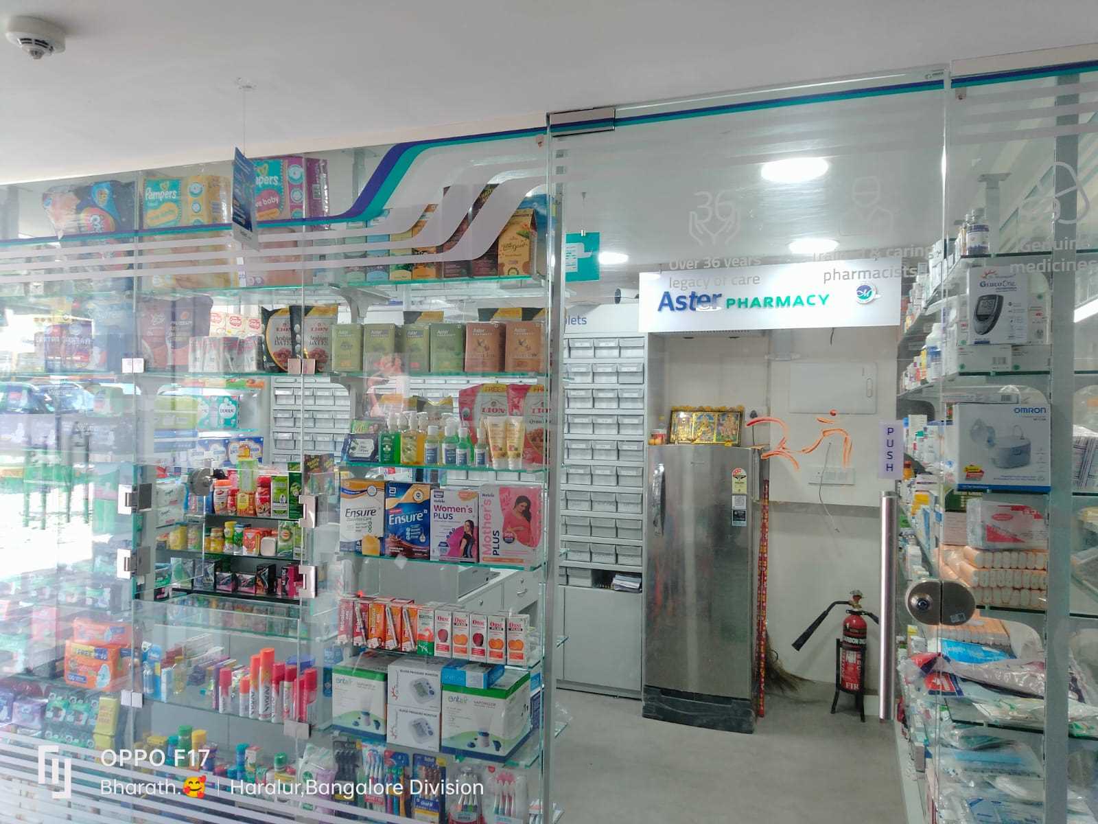 Aster Pharmacy in Kaikondrahalli, Bangalore