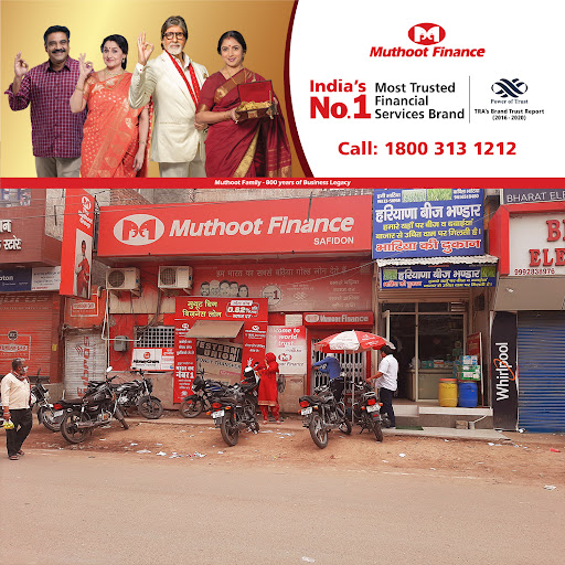 Muthoot Finance Services in Shiv Colony, Safidon, Haryana