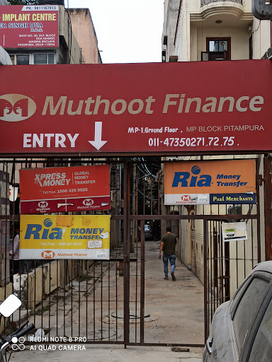 Muthoot Finance Services in Poorvi Pitampura, Pitampura, Delhi