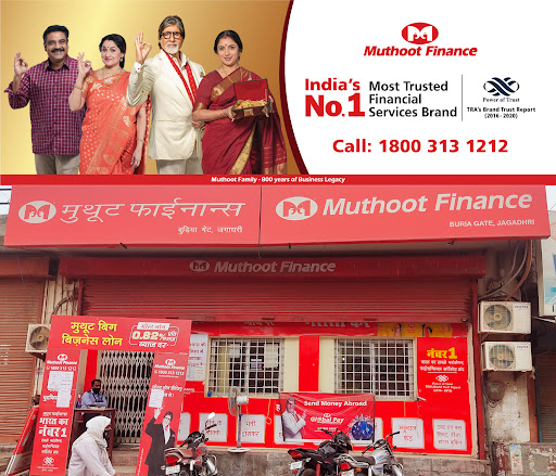 Muthoot Finance Services in Indira Colony, Jagadhri, Haryana