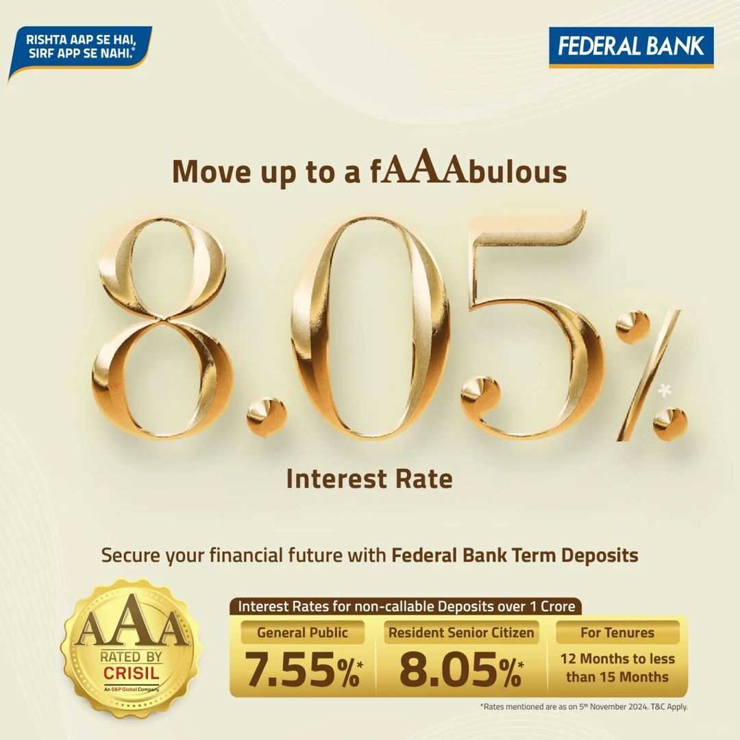 Federal Bank in Pollachi, Coimbatore