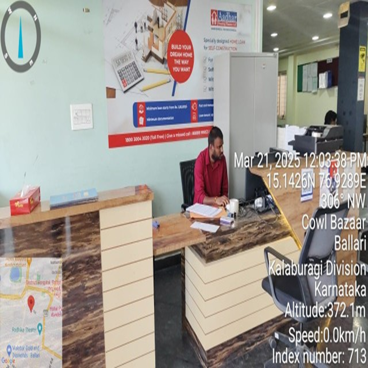 Aadhar Housing Finance Ltd in Cowl Bazaar, Ballari