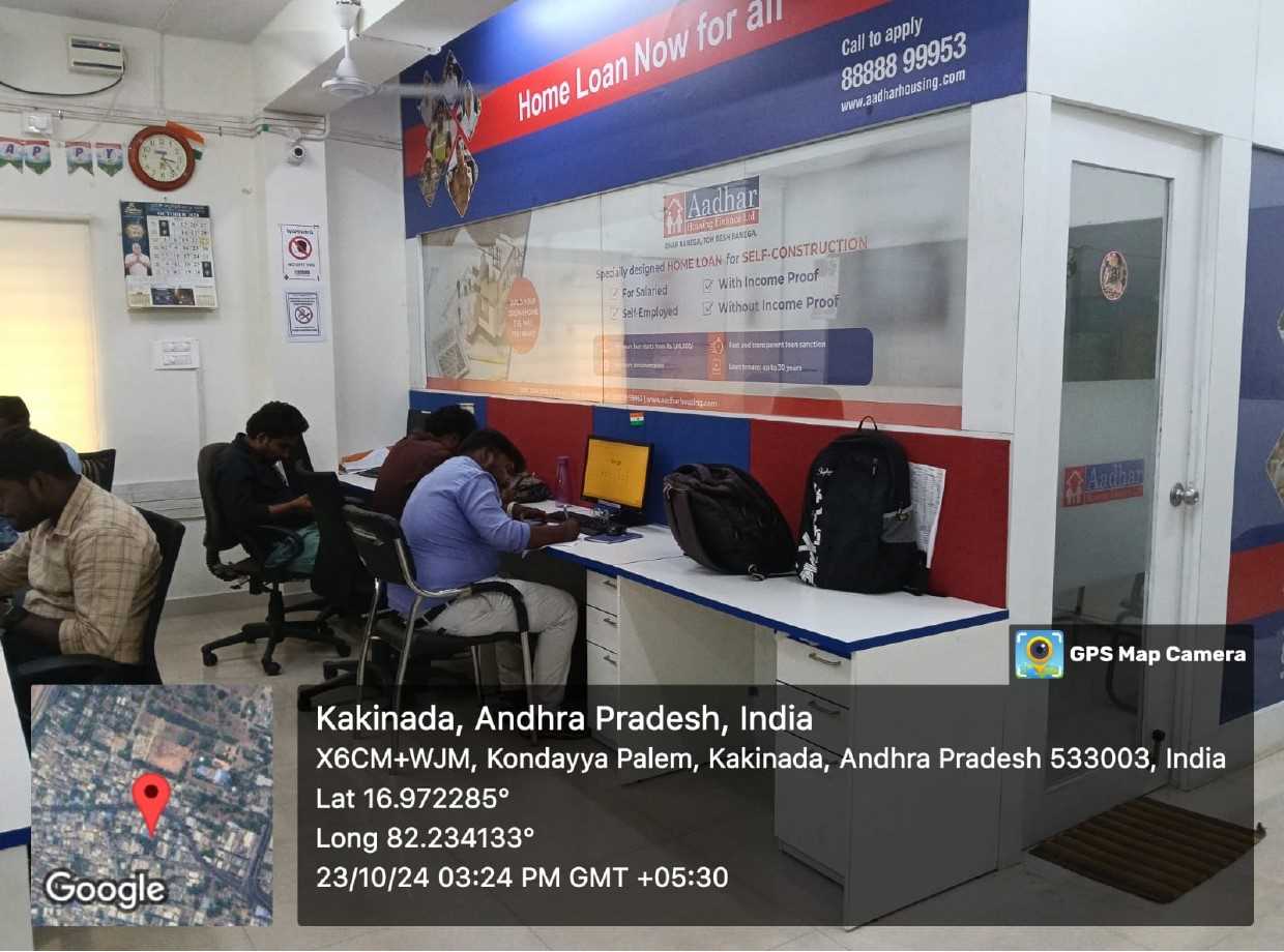 Aadhar Housing Finance Ltd in Police Quarters, Kakinada