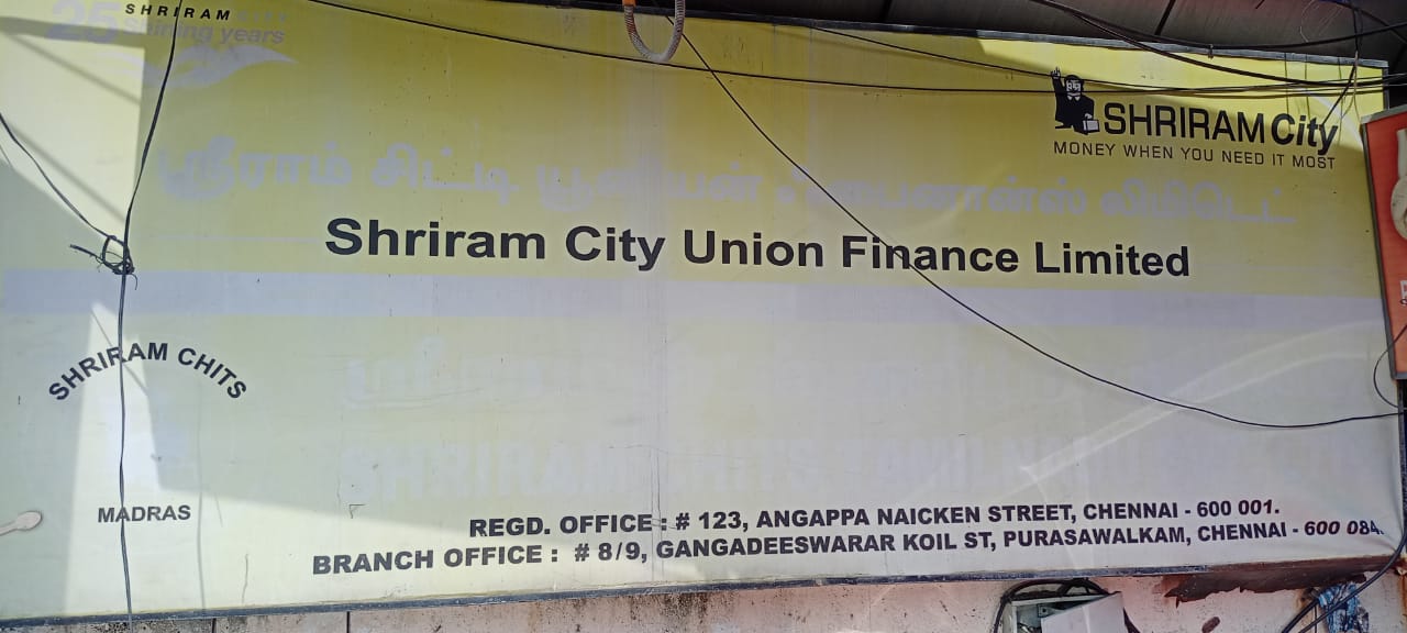 Shriram Finance Limited in Purasaiwakkam, Chennai