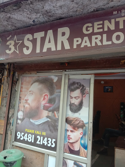 Logo of 3 Star Gents Parlour