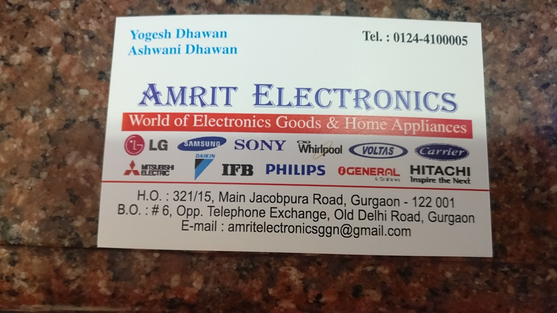 Yogesh Dhawan Jacobpura Gurgaon