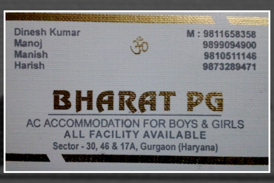 BharatPayingGuest Sector 30 Gurgaon