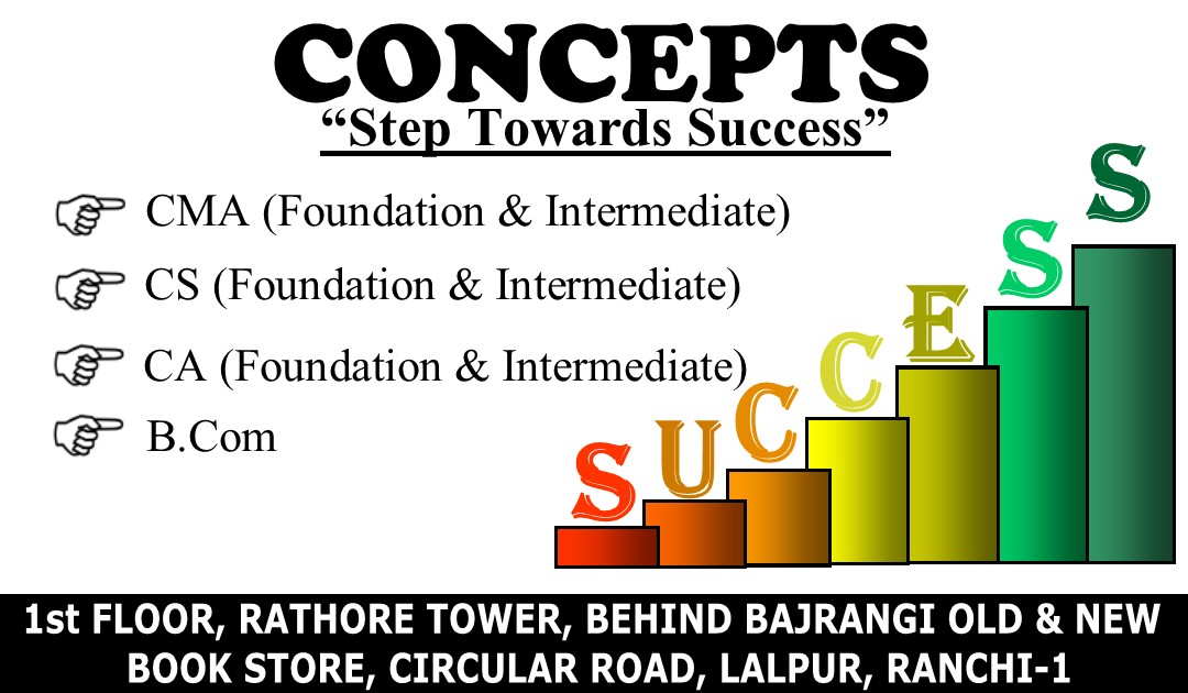 Logo of CONCEPTS (Commerce Coaching class In Ranchi)