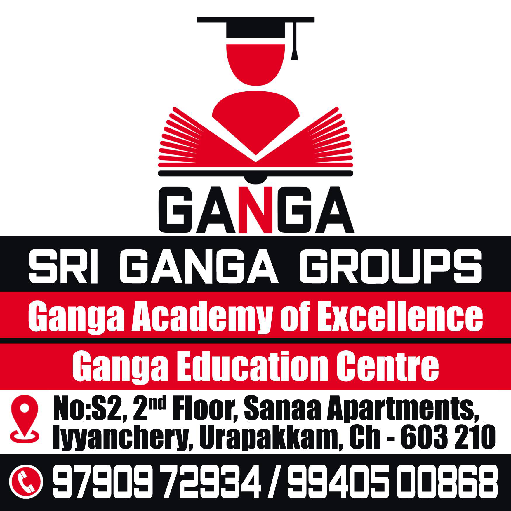 Logo of Ganga Academy of Excellence