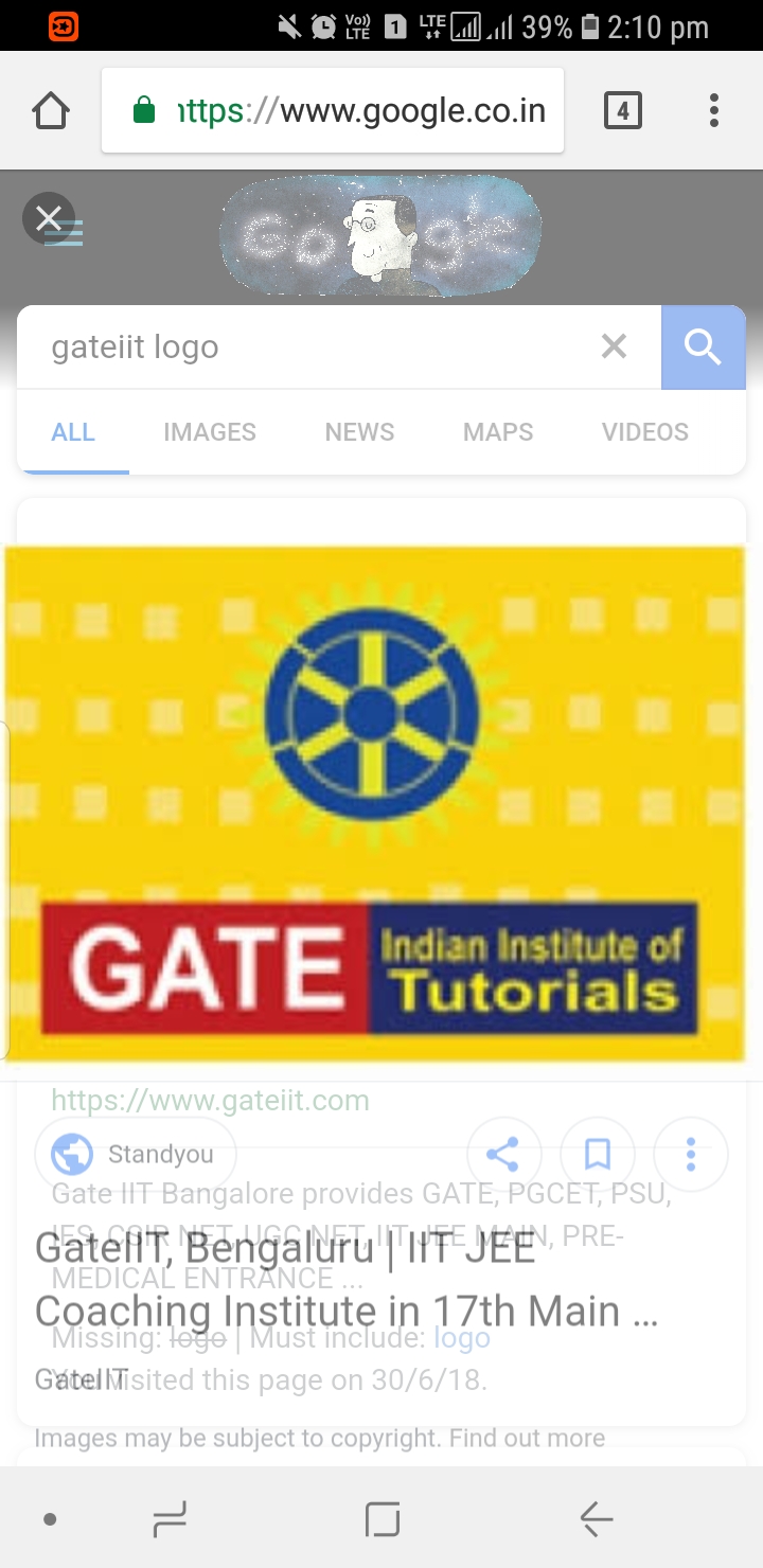 Logo of Gate Indian Institute of Tutorials