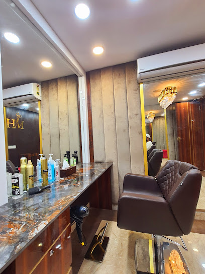 Logo of Hair Masters Saloon.