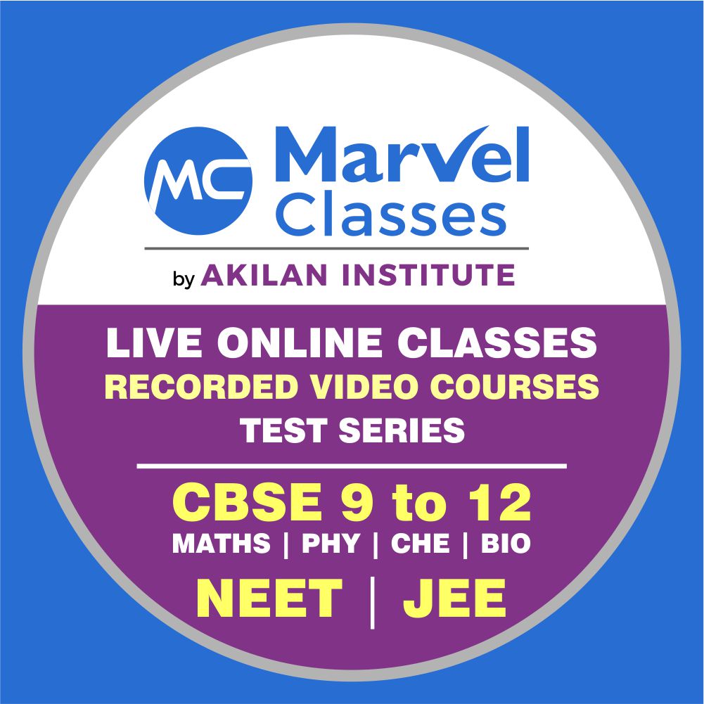 Logo of Marvel Classes by Akilan Institute - CBSE, NEET & JEE