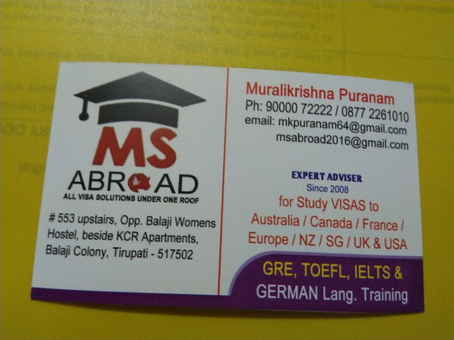 Logo of MS Abroad