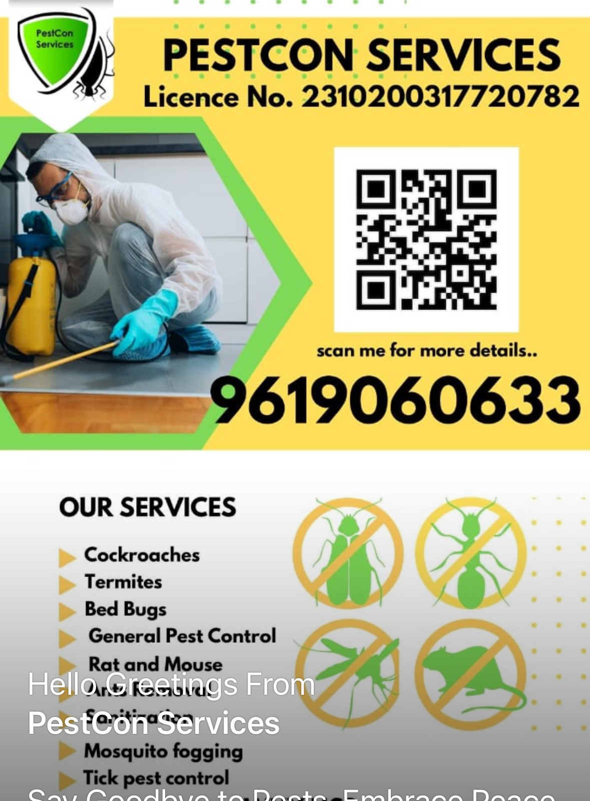 Logo of Pestcon Service