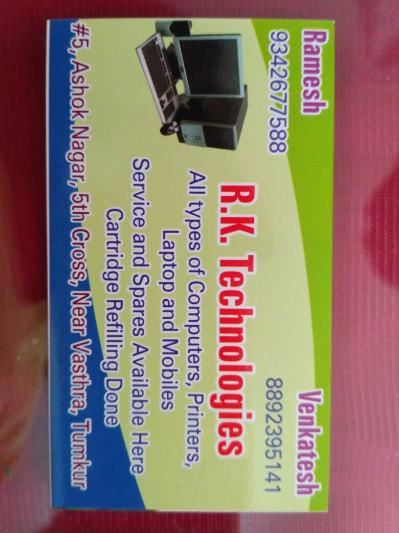 Ramesh Kumar R KUVEMPUNAGARA Bangalore
