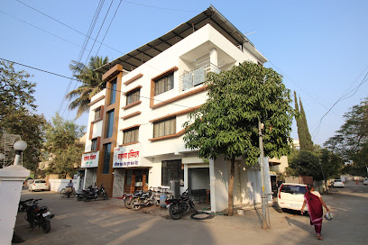 Logo of saibaba hospital beed.