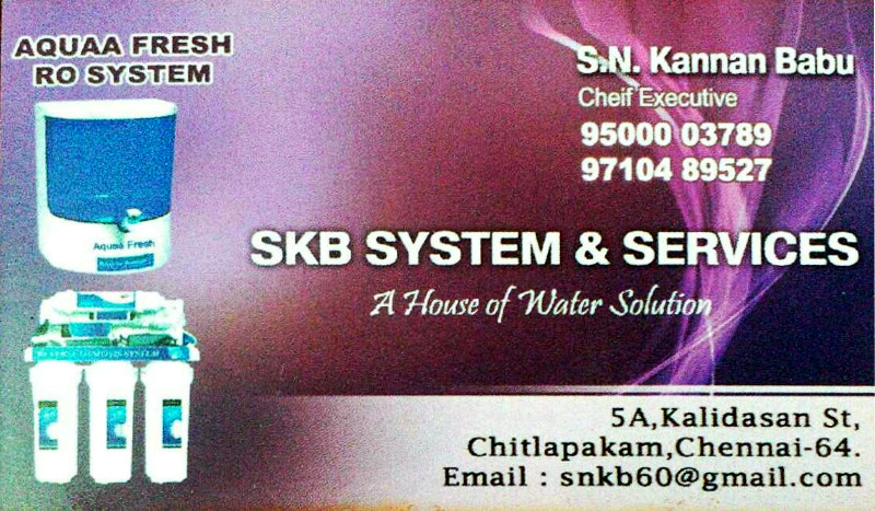 Kannan Babu Chitlapakkam Chennai