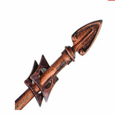 Johnson Black Copper Spear Classic Curtain Rods Price