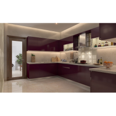 U Shaped Modular Kitchen livspace orchid garden u shaped kitchen price specification features livspace modular kitchen on sulekha