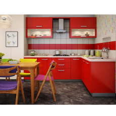 Red Kitchen Price 2019 Latest Models Specifications Sulekha Yagotimber Catalogue Cusine L Shaped Kitchen